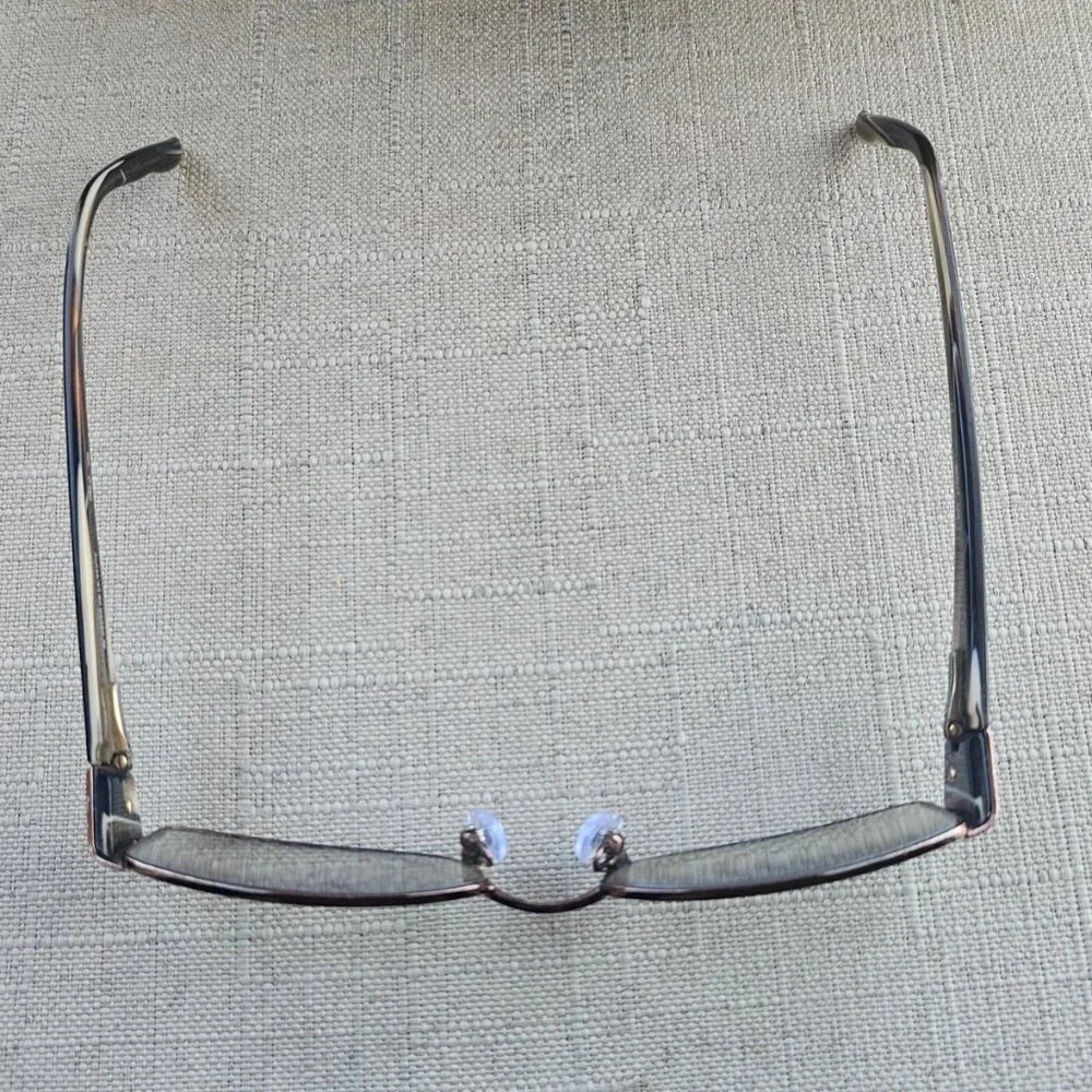 Vintage Oscar De La Renta Women Eyeglasses Frame OSL11 Eyewear Bronze Tone Glass